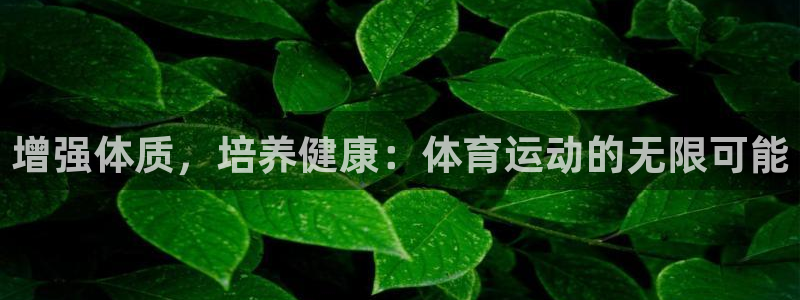 球友体育app官方下载：增强体质，培养健康：体育运动的无限可能